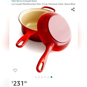 Le Creuset Multifunction Pan, 2.5 Qt.